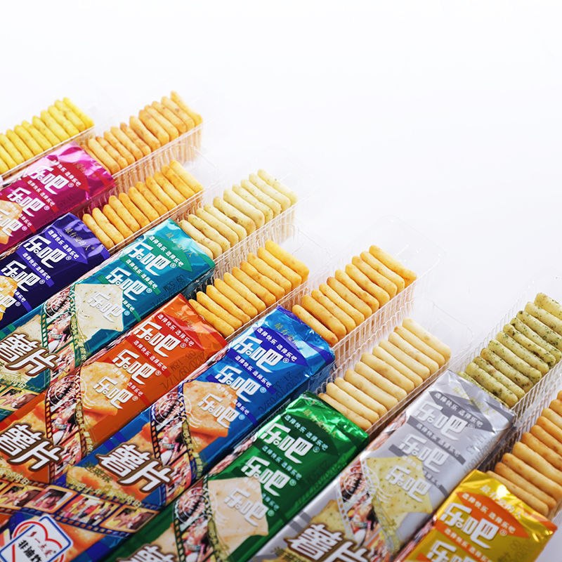 乐吧薯片50g多口味混搭非油炸零食食品小吃年货零食韵果 芝士味 5条