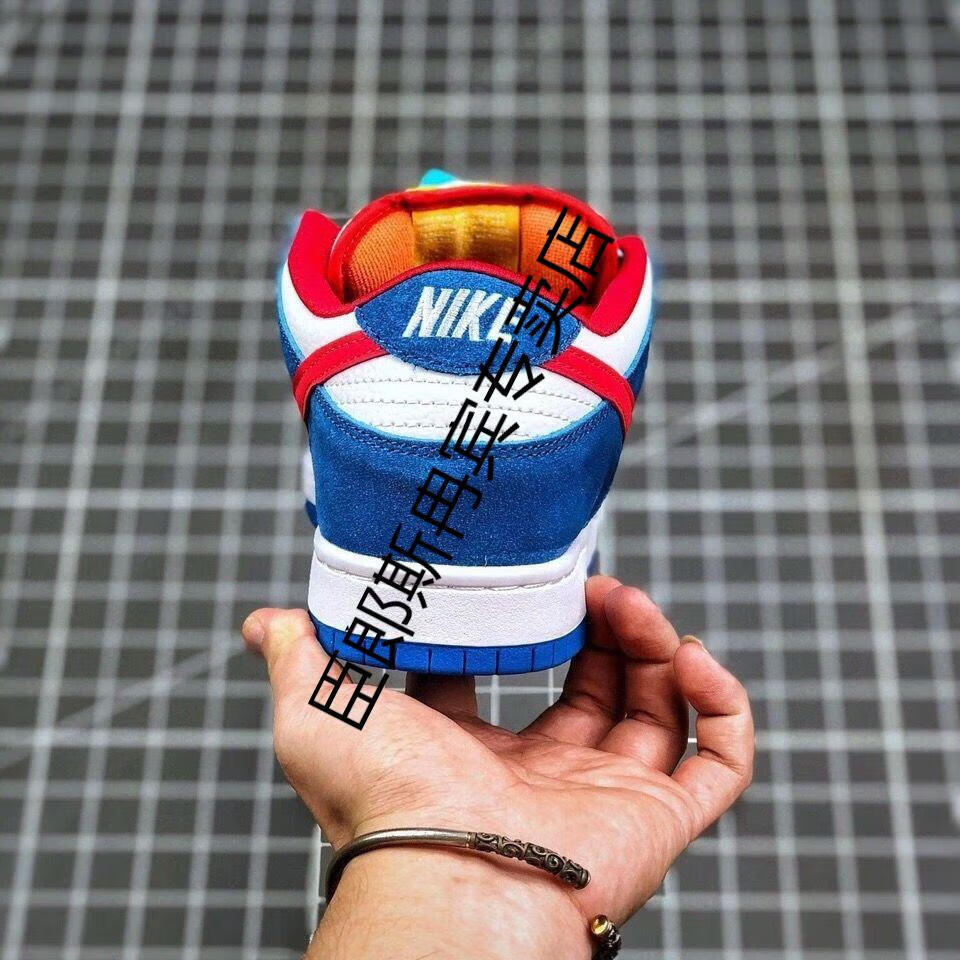 【官方旗舰自营】纯原高品质 sb dunk high哆啦a梦白蓝红dunk低帮男鞋