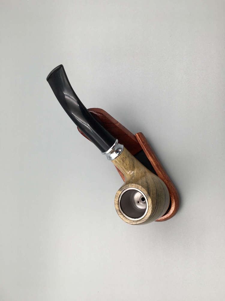 莫合烟烟斗新疆莫合烟烟斗2021新款铁碗胶木斗漠河烟斗可用9mm滤芯