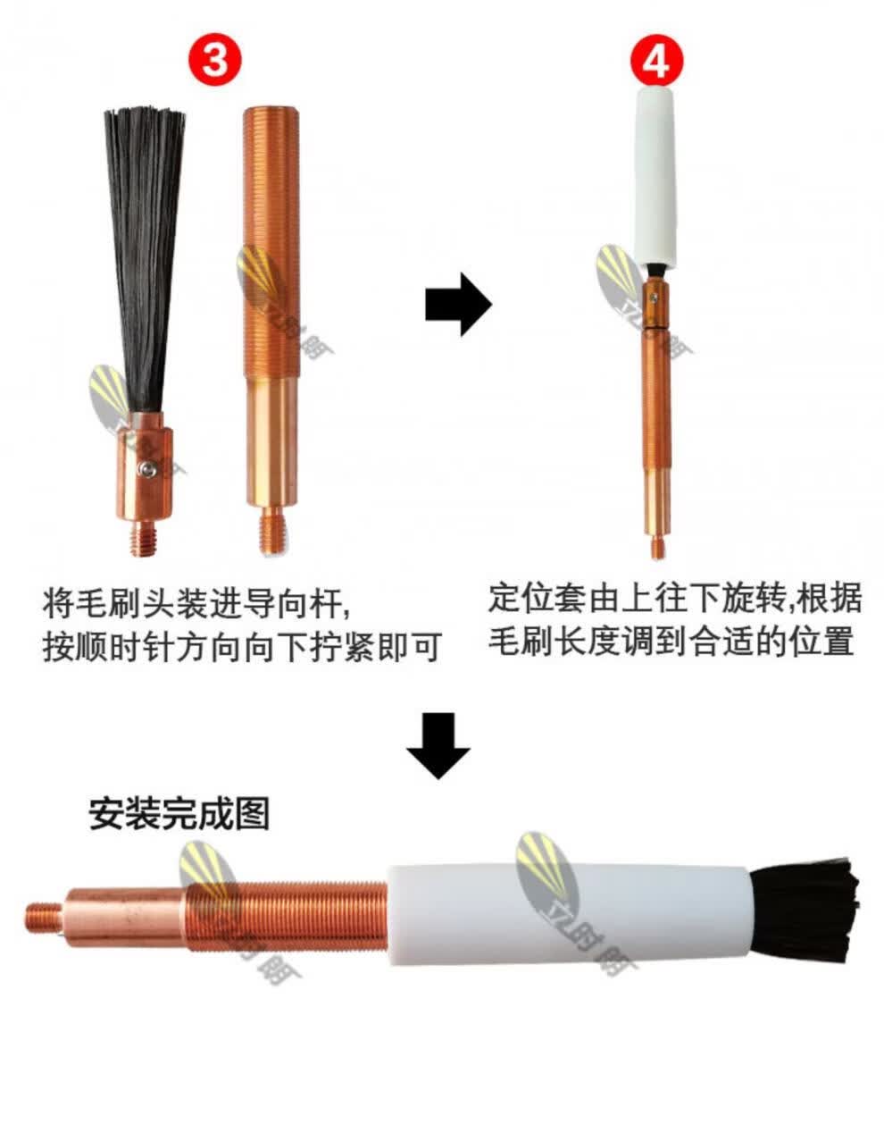 焊道处理机不锈钢毛刷款镜面液黑斑焊缝清洗机氩弧焊道电解抛光机 4代