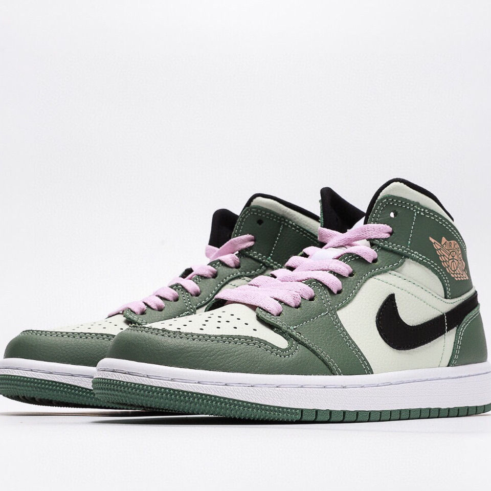 ni·ke 耐·克【官方旗舰】aj1男女鞋喜力乔1凯尔特人中帮实战篮球鞋