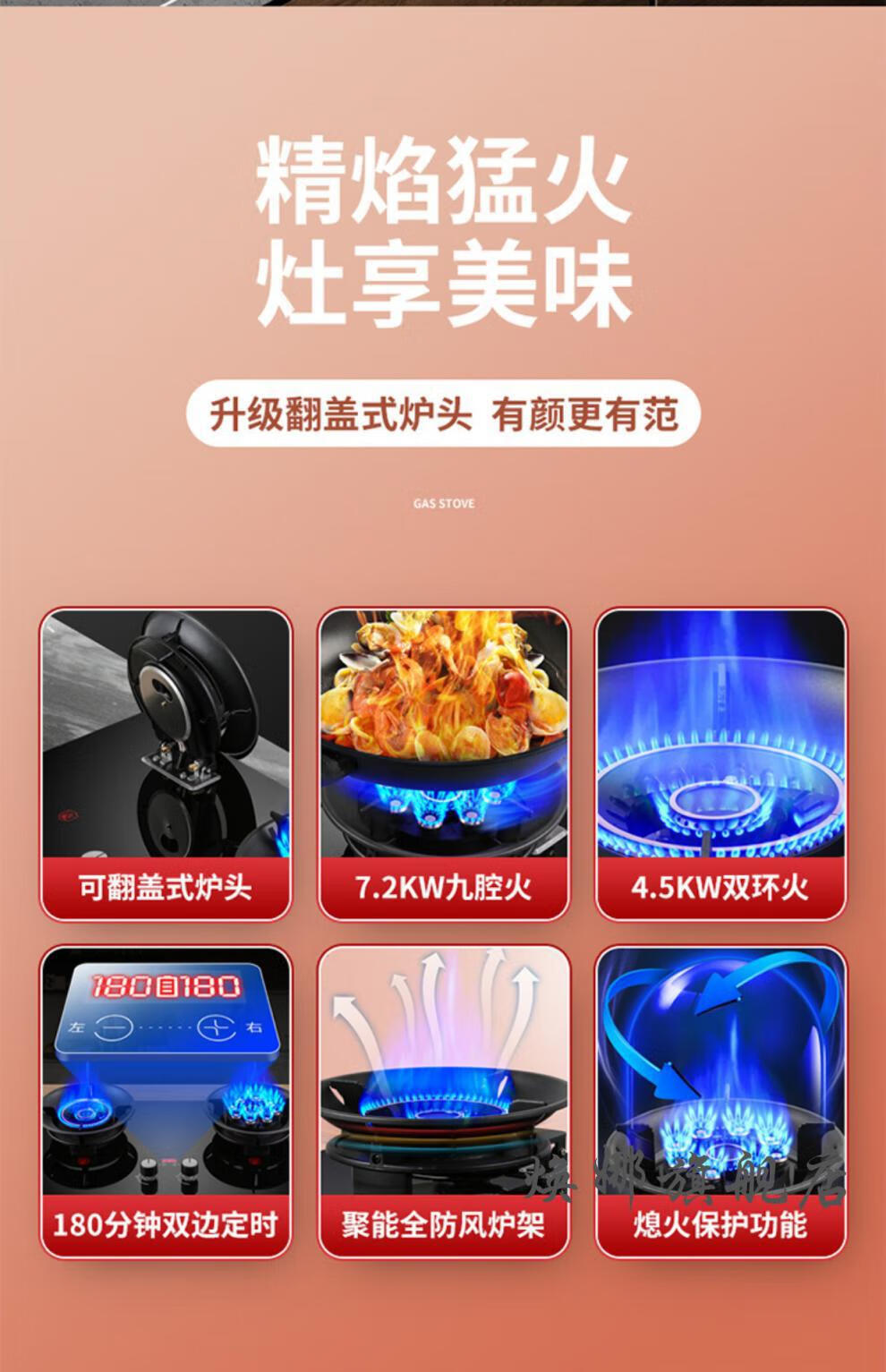 爱妻牌煤气灶日本樱花燃气灶双灶家用煤气液化天然气台式嵌入式猛火灶