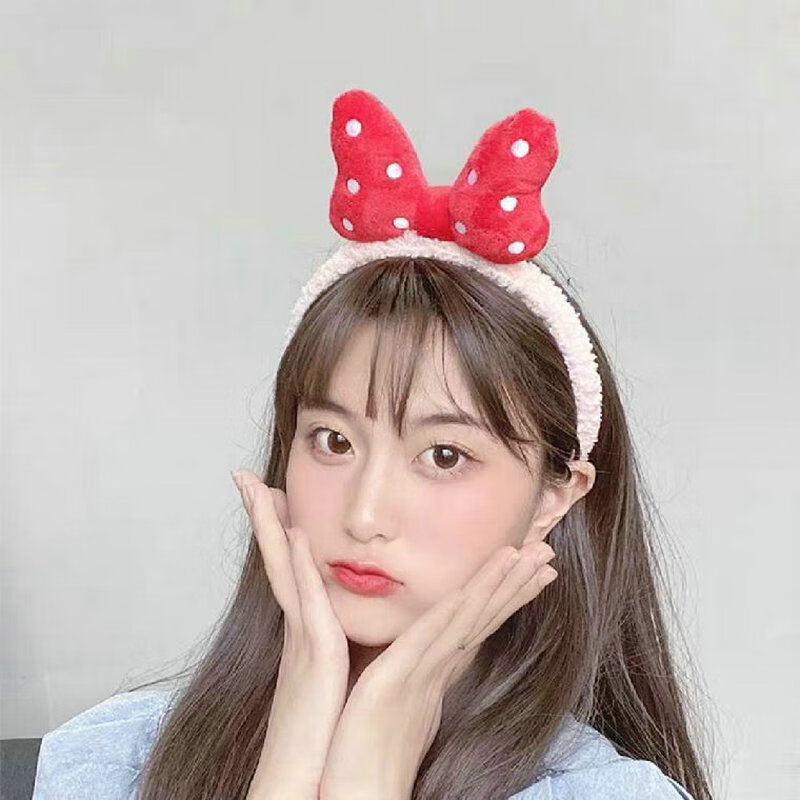 头发箍可爱女生韩版毛绒洗脸发箍卡通夏季ins女式动物头发卡网红头箍