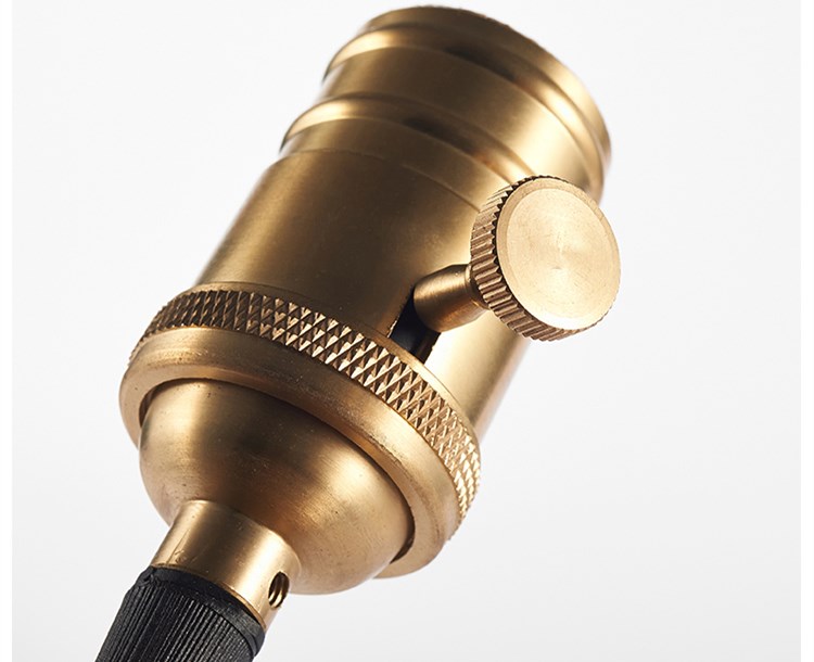 吊灯灯头灯座 爱迪生仿古吊灯 e27螺口 酒吧茶馆复古灯头吊线搭配