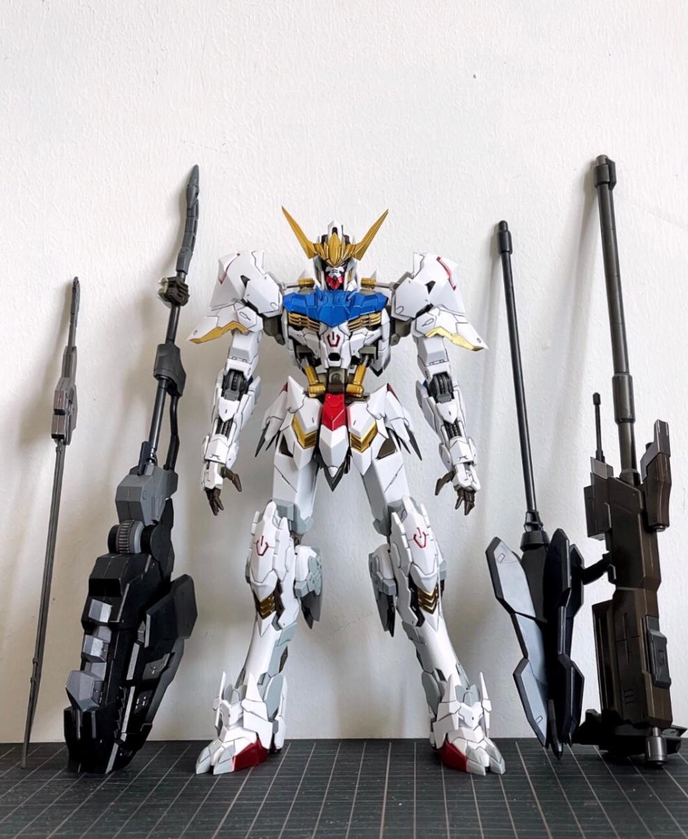 【高达周边】大班mg巴巴托斯手办1/100多种形态转换拼装儿童玩具大班