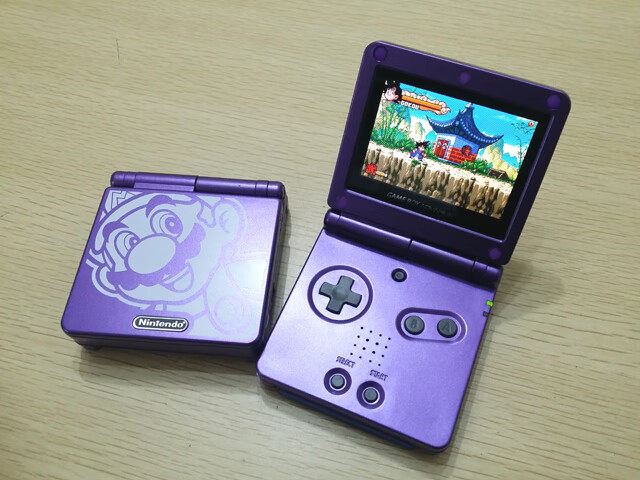 任天堂gameboy gbasp游戏机80后童年怀旧复古老式掌机gba高亮主机