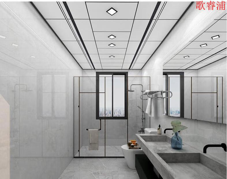友邦同款集成吊顶300x600铝扣板厨房卫生间客厅天花装饰装修吊顶材料