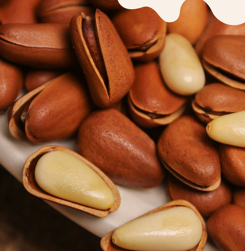 松子大颗粒东北开口榛子干果大全坚果类批发小包装零食买5包5包共发10