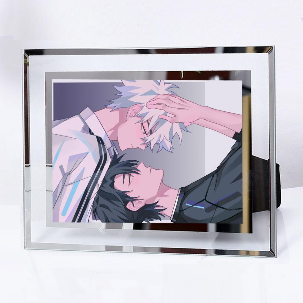 时光代理人周边相框立牌吧唧挂件海报陆光程小时二次元165寸玻璃相框