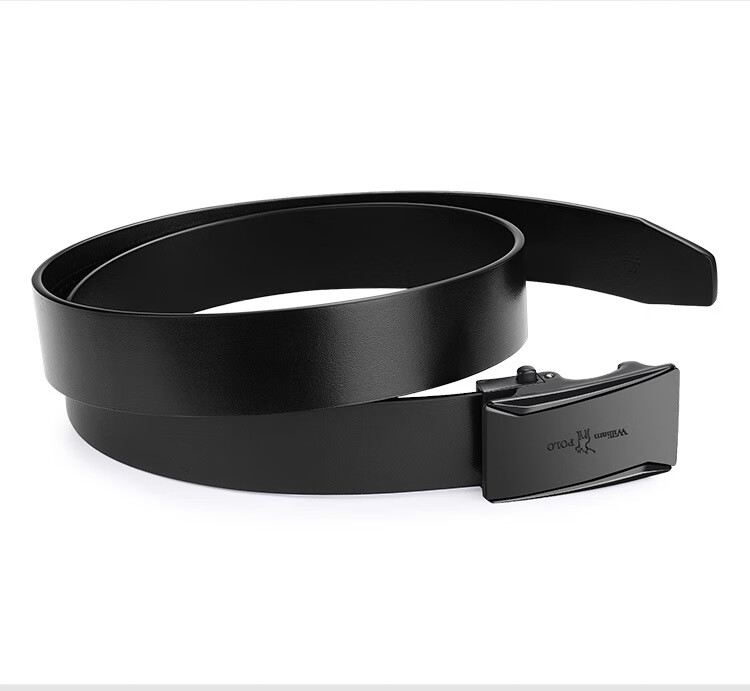 英皇保罗polo皮带男士真皮带商务男皮带纯牛皮时尚腰带男士品牌男腰带