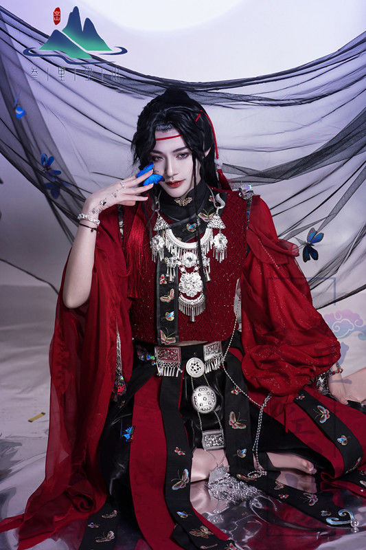 赛瑟达花城cos服湘南赶秋·限时典藏苗疆花城cos 花城cos服 s【图片