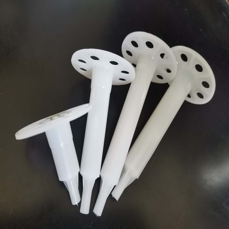 外墙保温钉岩棉挤塑泡沫聚苯板膨胀管塑料固定锚固钉分体钉 8mm*140mm