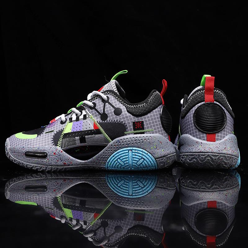 【官方旗舰店】支持国货中国李宁全城9镂空底弹力情侣篮球鞋实战球鞋