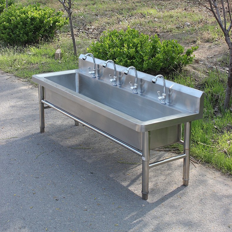 不锈钢幼儿园洗手池水池洗漱池洗菜池洗碗池盥洗池不锈钢水槽定制 200