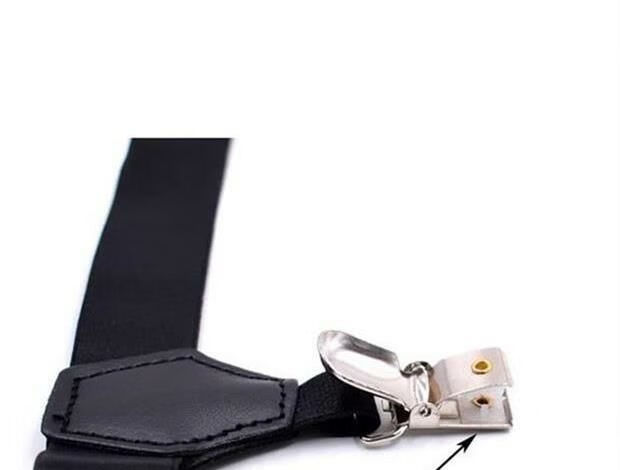 唯伦美正装男女士通用袜夹男士袜子防脱防滑吊袜带系小腿环固定长筒袜