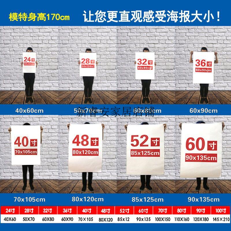 肌肉分布图海报横版人体肌肉分布图女性6080厘米32寸相纸厚背面无胶