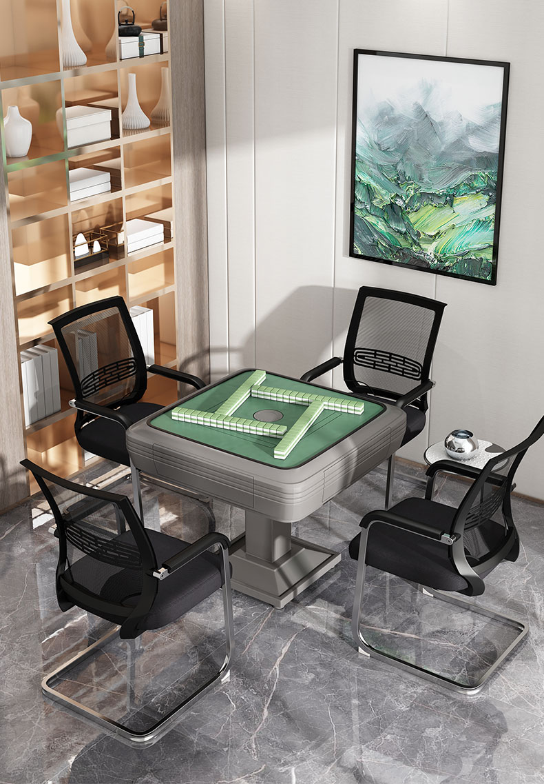 配麻将桌的椅子棋牌室打麻将椅子专用家用靠背凳子弓形办公椅子麻将桌