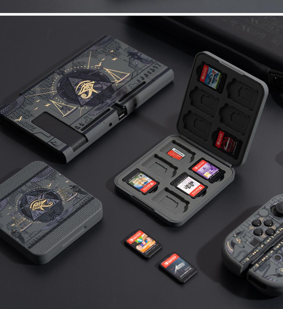 任天堂switch卡带卡盒收纳包ns游戏卡收纳盒神秘国度吸磁配件克苏鲁卡