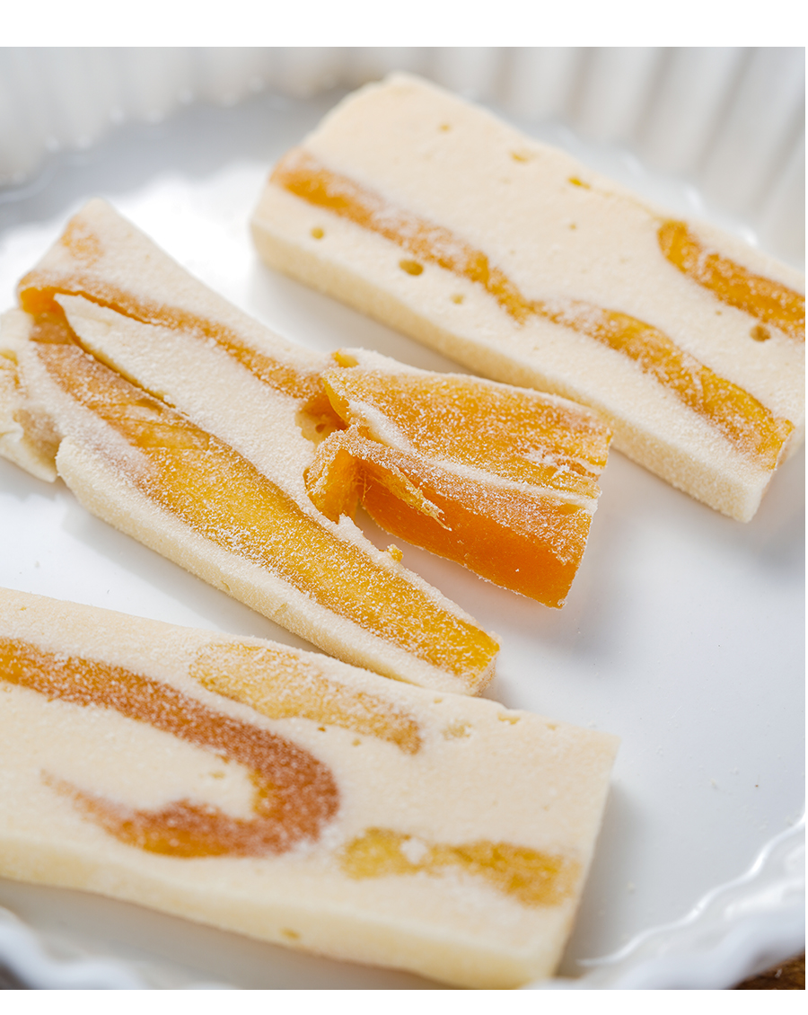 芒果控巨 芒果干奶糕奶芙软软乎乎不粘牙 软糯酸甜150g二两猫 草莓