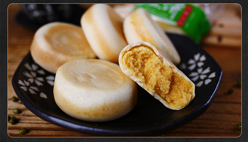 早餐面包厦门特产手工绿豆糕点心豆沙馅饼干小零食品批发 绿豆饼整箱5