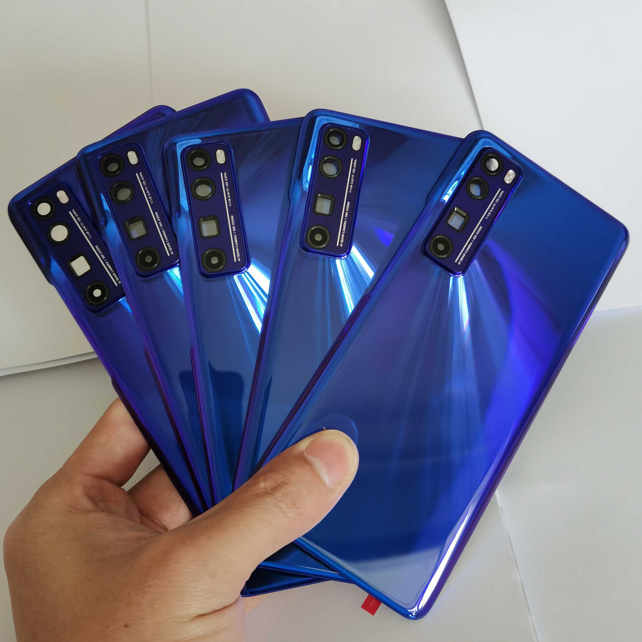 华为nova7 7se玻璃后盖nova8pro手机外壳电池盖后屏 nova7【七号色】