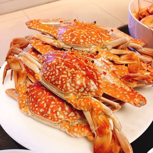 兰花蟹新品鲜活海南兰花蟹满肉梭子蟹公母蟹无黄蟹蓝花蟹3两左右两三