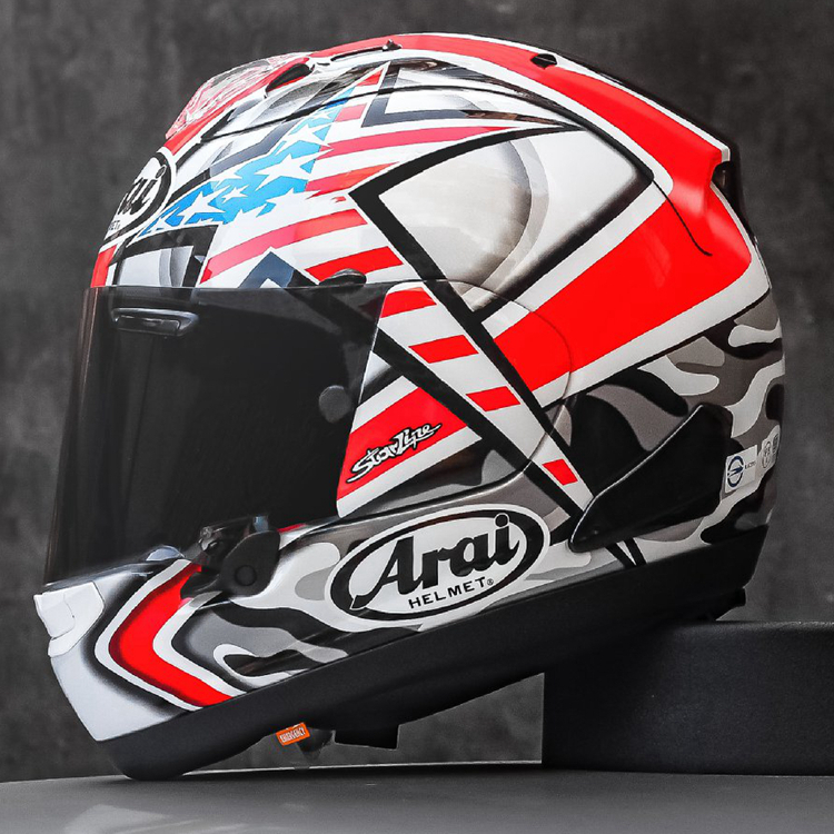 2022新款杜汉头盔 日本arai rx-7x摩托头盔 杜汉曼岛tt带刀侍卫海顿