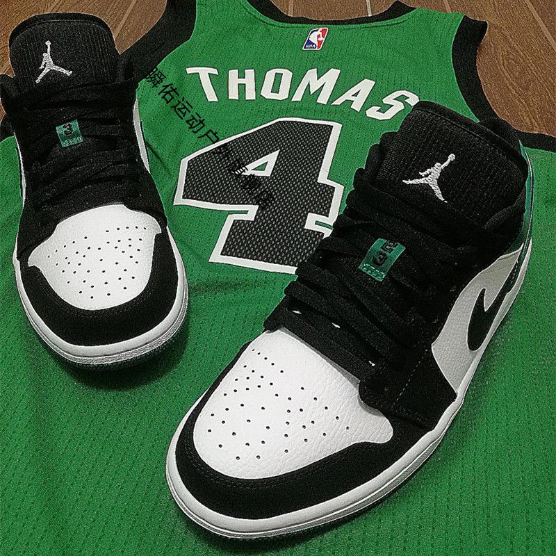 耐克【自营官方旗舰】nike激光蓝烟灰绿乔1小巴黎黑红脚趾低帮运动