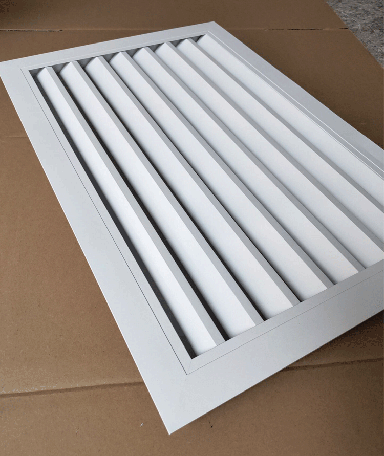 窗通风口暖气罩空调回出风口外墙防雨固定百叶定制 固定式外框:400*