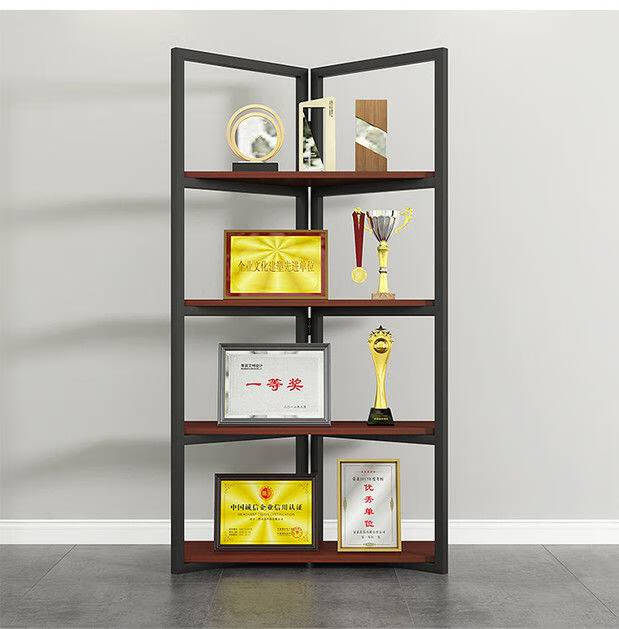 荣誉证书展示柜 荣誉墙展示柜公司办公室证书陈列展示架奖状奖杯奖牌