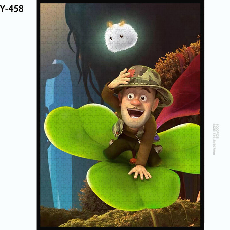 熊出没拼图 木质1000片 熊大熊二光头强周边成人儿童玩具减压礼物手工