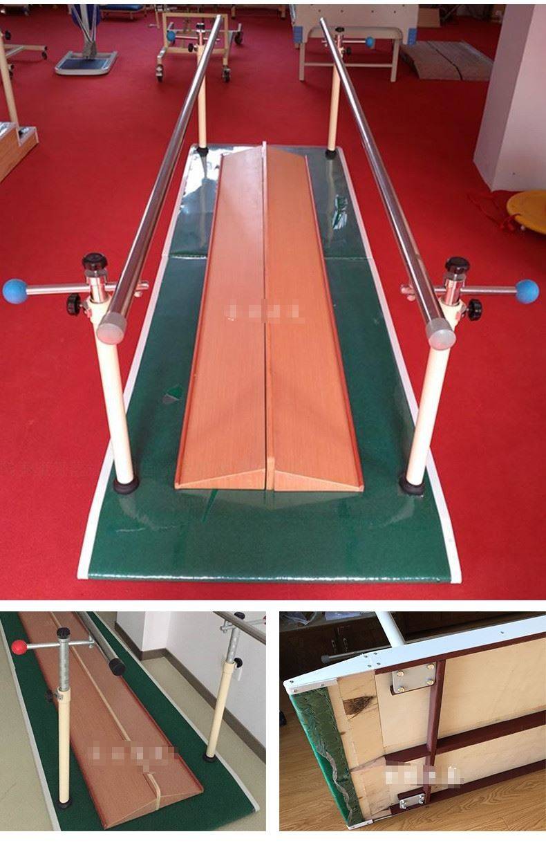 康复训练健身器材平行杠平衡杠瘫痪病人器械下肢双杠健身家用站立行走