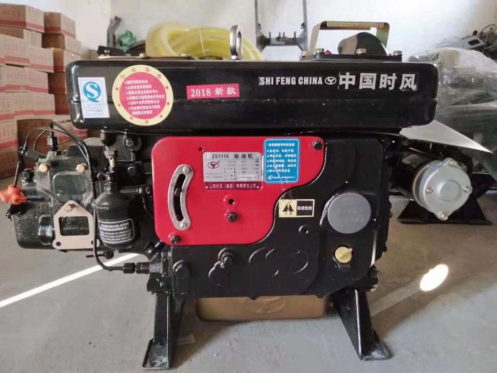 时风柴油机28马力 zs1115 1105 1110 15匹 18 20 22 24 28 zs1100手动
