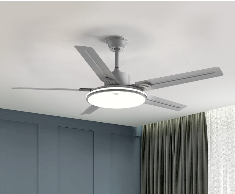 tcl风扇灯智能tcl 风扇灯餐厅智能变频客厅饭厅大风力工业吊扇商用带