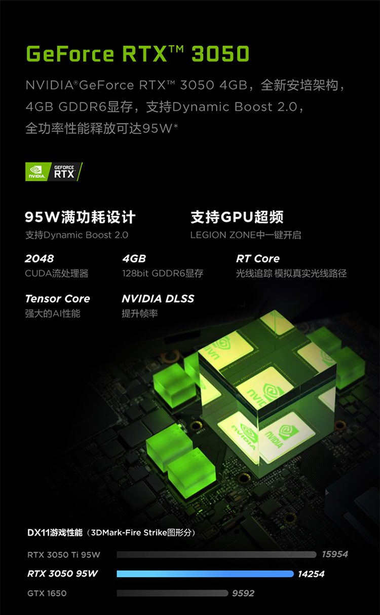 拯救者y7000p 酷睿i7学生设计电竞游戏本笔记本电脑 rtx3050独显 i7