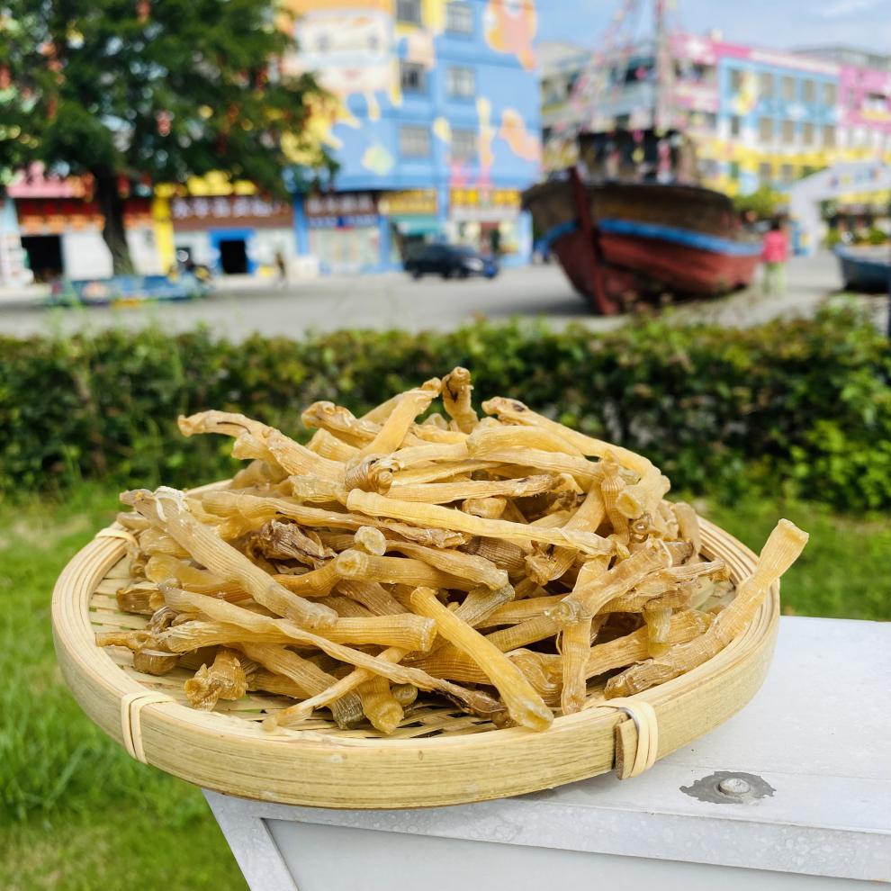 广西北海沙虫干 广西北海当地小沙虫50克80-90只 特产真足干无沙海虫