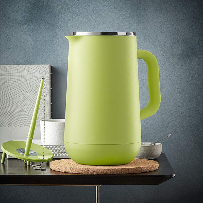 福腾宝(wmf)保温壶家用热水瓶开水壶暖壶 impulse 棕色 按压开盖 矮款