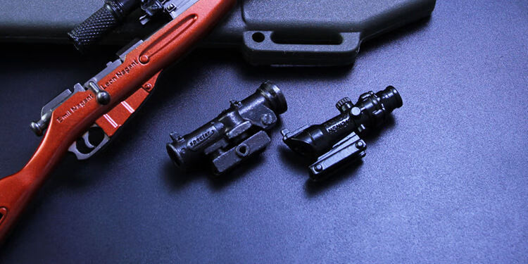 莫辛纳甘 绝地吃鸡游戏周边莫辛纳甘m91-30金属可拆卸模型合金玩具 19