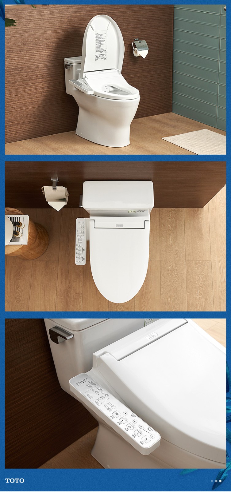 toto智能超漩式马桶全包底座智洁连体坐便器cw188rebvdtcf8764ec400mm
