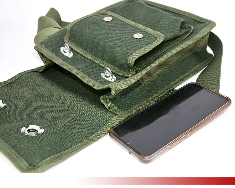 小工具包小号工具包帆布加厚斜挎包登高维修迷你单肩包便携式小号电工