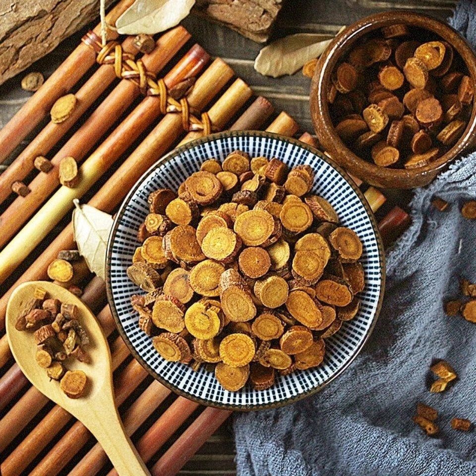 蜜炙小甘草中药材 甘草片炙甘草制甘草 甘草片干净500克【图片 价格 