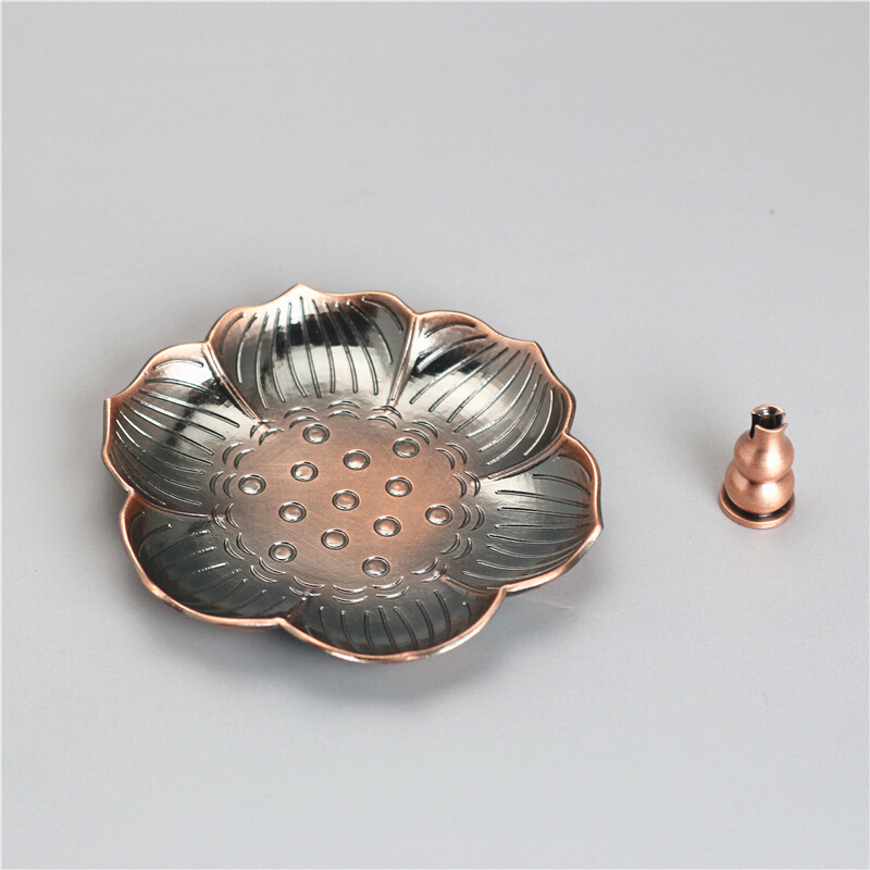 炳凡【bf】檀香沉香托支架个性香炉盒塔香熏香檀香线底座香架居室盘香