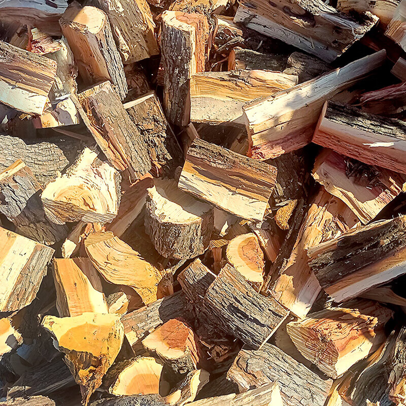 壁炉干柴柴火 壁炉火炉木柴原木木头户外烧火木材枣木劈柴干柴烤肉