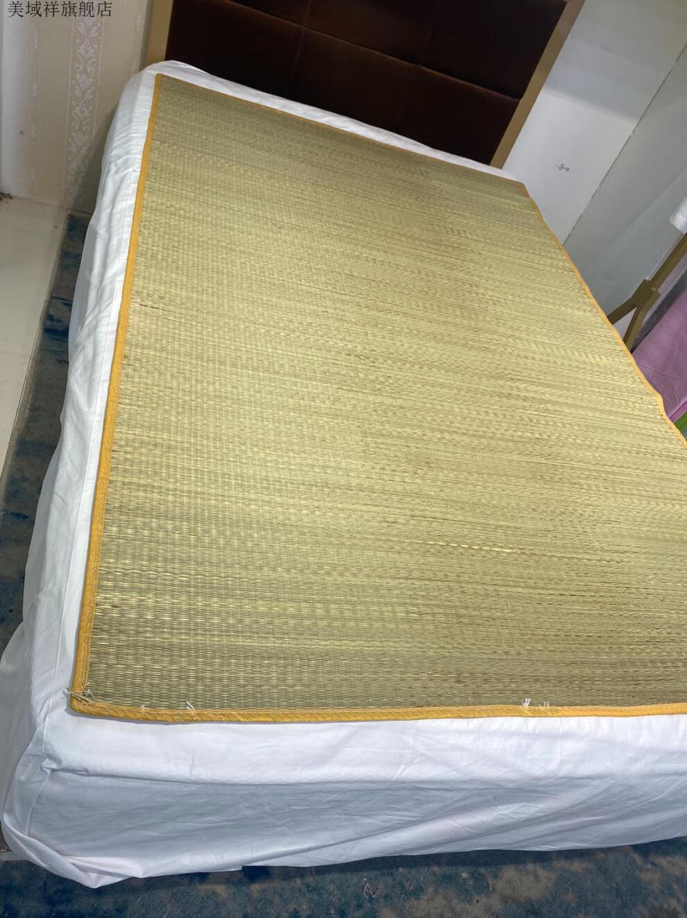 2m老式蔺草学生单人宿舍席子0.8m凉席 1.5米宽x1.