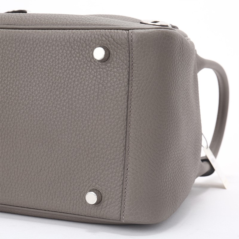 hermes爱马仕 lindy 30大象灰y刻 手提包 灰色【图片 价格 品牌 报价