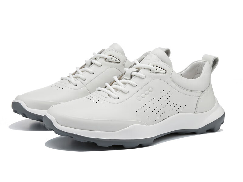 爱步男鞋户外运动登山鞋透气徒步旅游休闲鞋健步鞋越野890418 白色 40