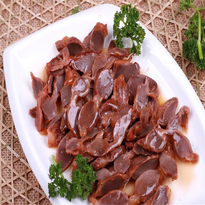 咸鸭珍 鸭肫 板鸭腊鸭风干鸭肾安徽合肥特产六安农家手工腌制400g 咸