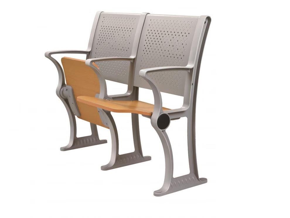 怡家椅业铝合金连排椅子会议室教室排椅厂家大学阶梯联排课桌椅 大批