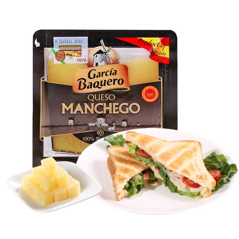 「日期新鲜-2021年」慕羊人 manchego cheese原装进口曼切戈奶酪成人
