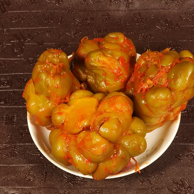 刻凡 涪陵特产五香圆形榨菜头9斤下饭菜腌制酱菜传统疙瘩爽口 5斤榨菜